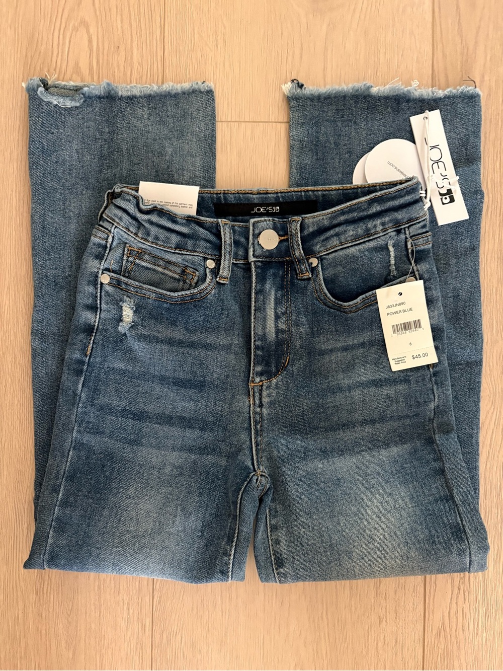 Joe's Jeans Jeans High-Rise Blue Girls 8